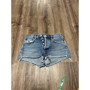 Women's AGOLDE Denim Shorts Size 24 Blue